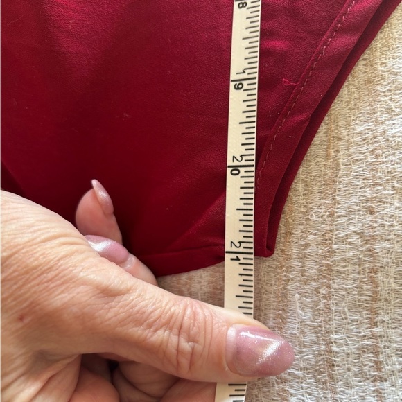 Burgundy resort wear- Large Maxi Dress resort wear, cruise, beach - Picture 4 of 5